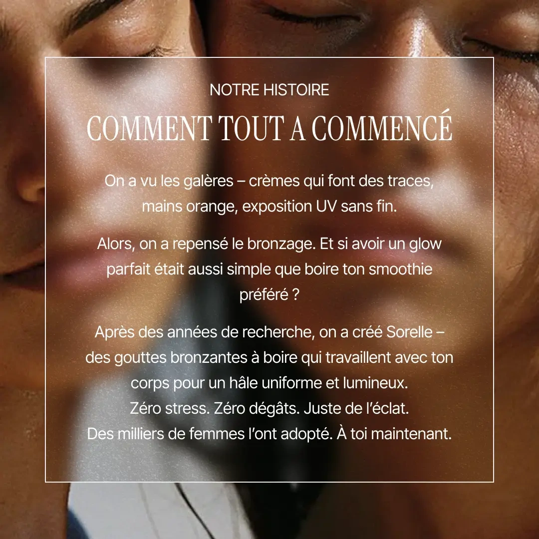 Sorelle Tanning Drops | L’éclat à boire