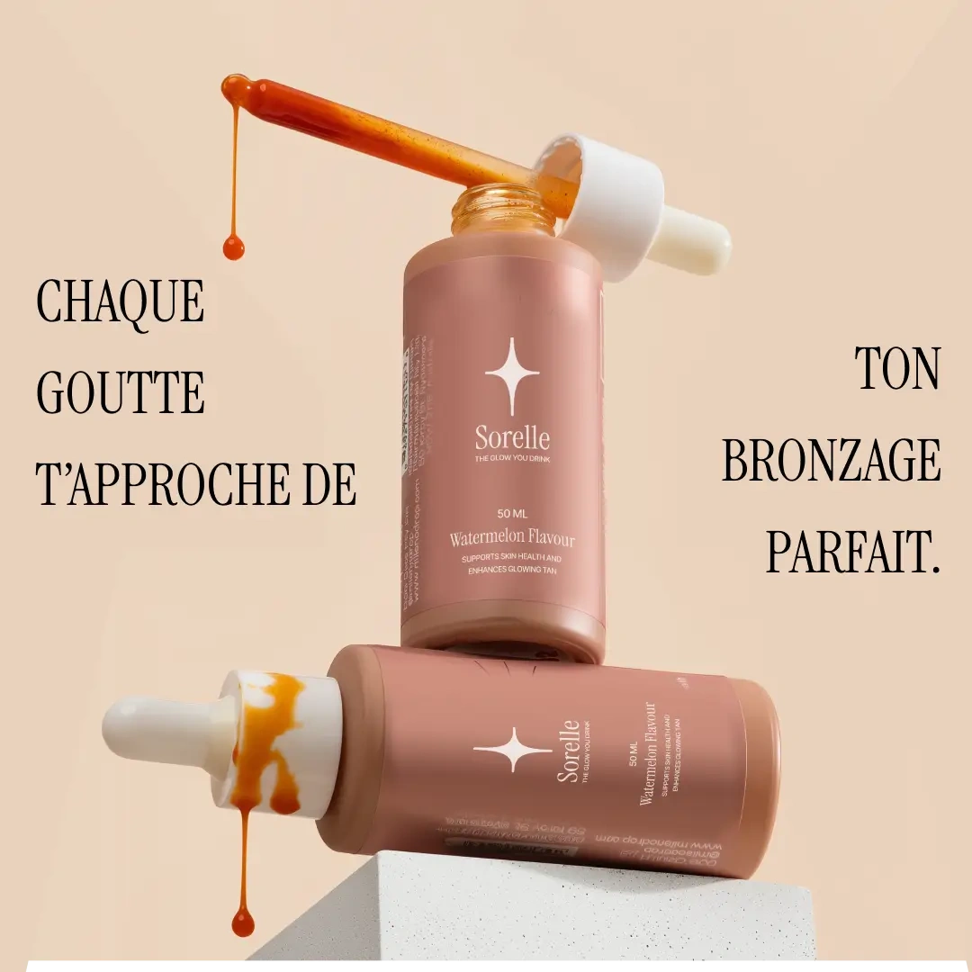 Sorelle Tanning Drops | L’éclat à boire