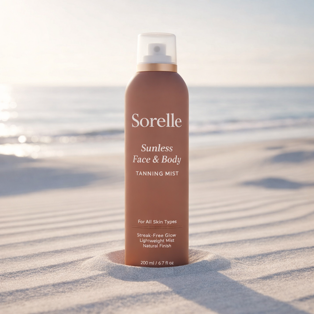 Sorelle Sunless Face & Body Tanning Mist For All Skin Types