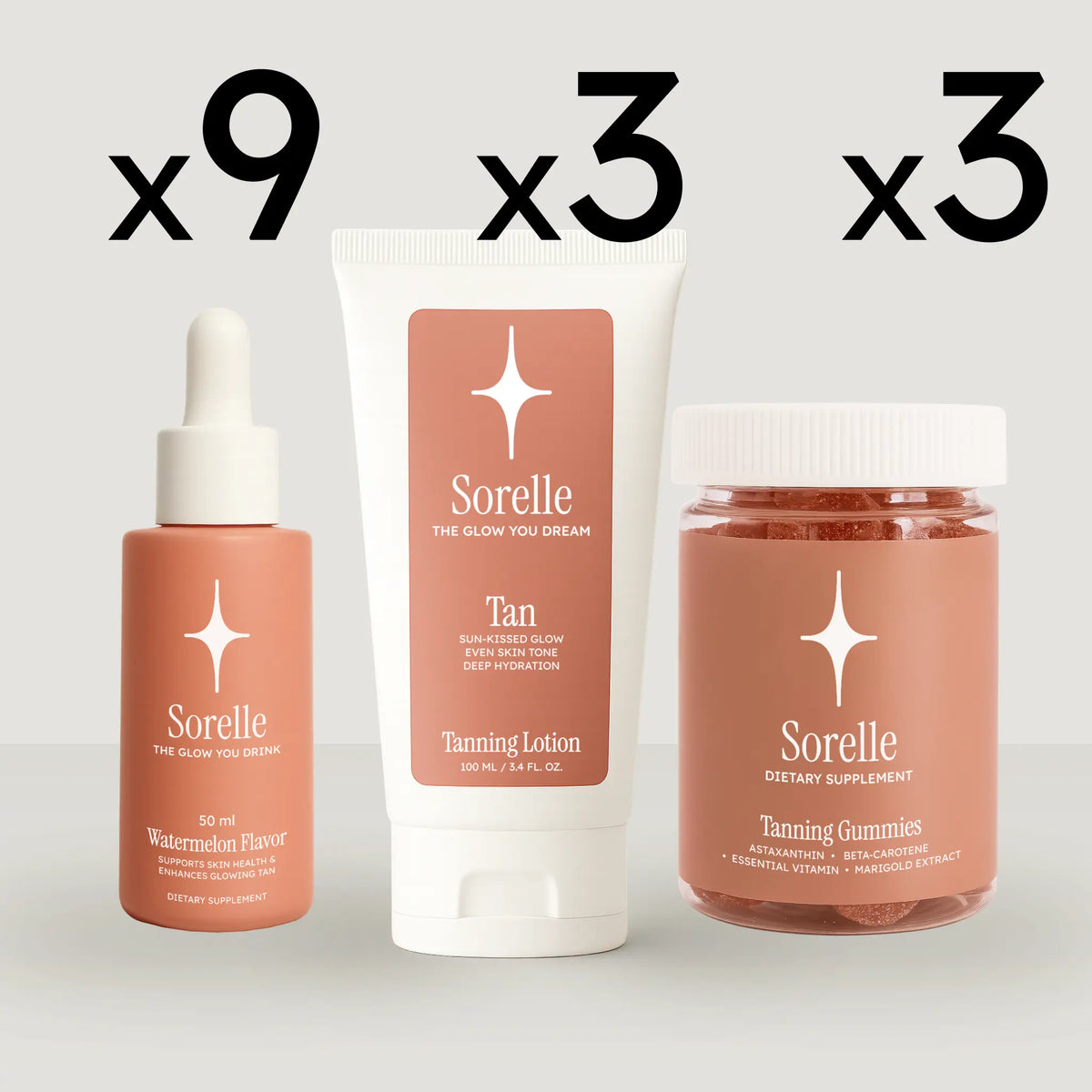 Sorelle Tanning Drops